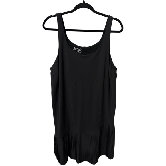Spanx Yes, Pleats! Tennis Pickleball Athletic Dress Black Size 2X - Picture 2 of 3